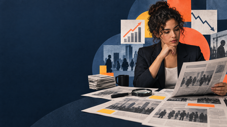 Como interpretar notícias sobre empregos, salários e profissões